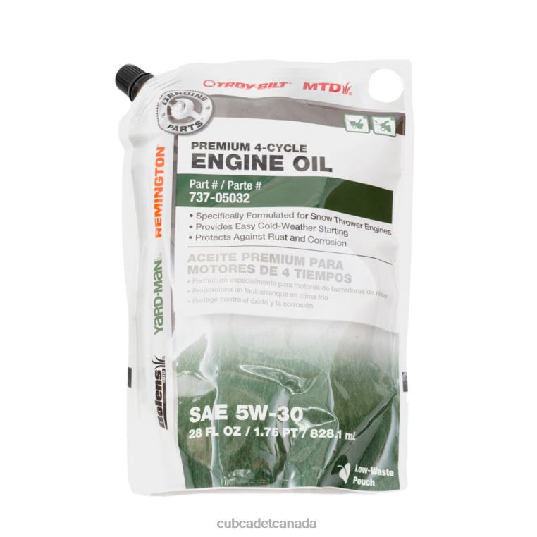 Accessory N4X8R243 Cub Cadet SAE 5W-30 Engine Oil - 28 oz