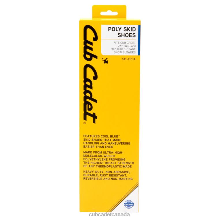 Accessory N4X8R250 Cub Cadet Poly Skid Shoes