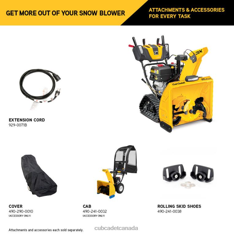 Equipment N4X8R228 Cub Cadet 3X 26