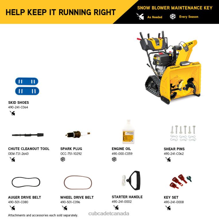 Equipment N4X8R228 Cub Cadet 3X 26
