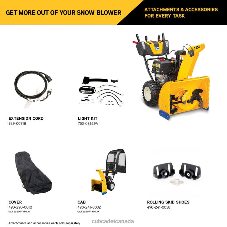 Equipment N4X8R232 Cub Cadet 3X 28